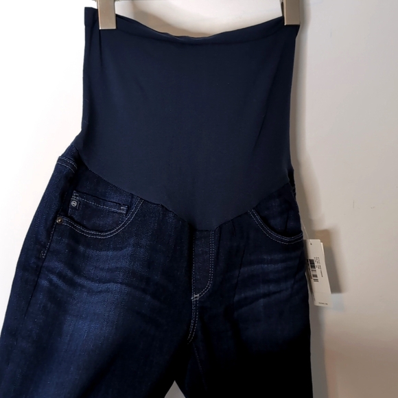 Adriano Goldschmied "The Legging" Super Skinny Dark Wash Maternity Jeans Sz 29 - Picture 5 of 15